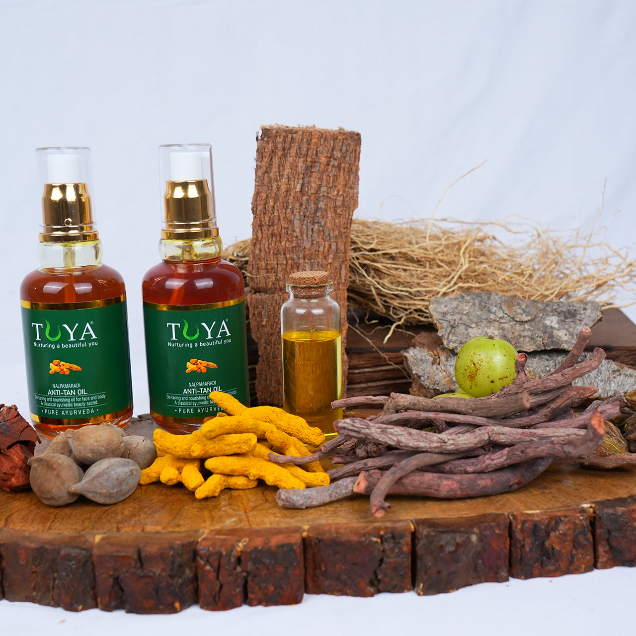 Nalpamaradi Anti-Tan Oil (100ml) & Kanya and Fenugreek Hair Conditioner (100gm)