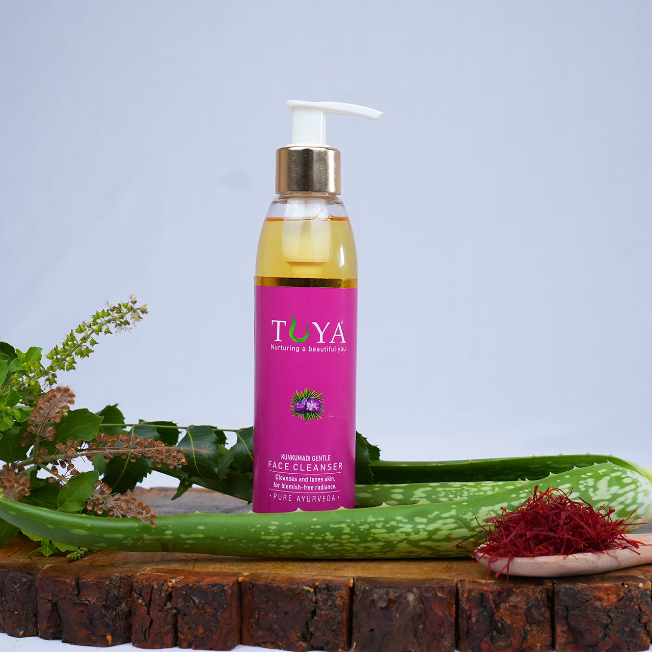Kunkumadi Face Cleanser (100ml) & Hibiscus Hair Wash (100gm)