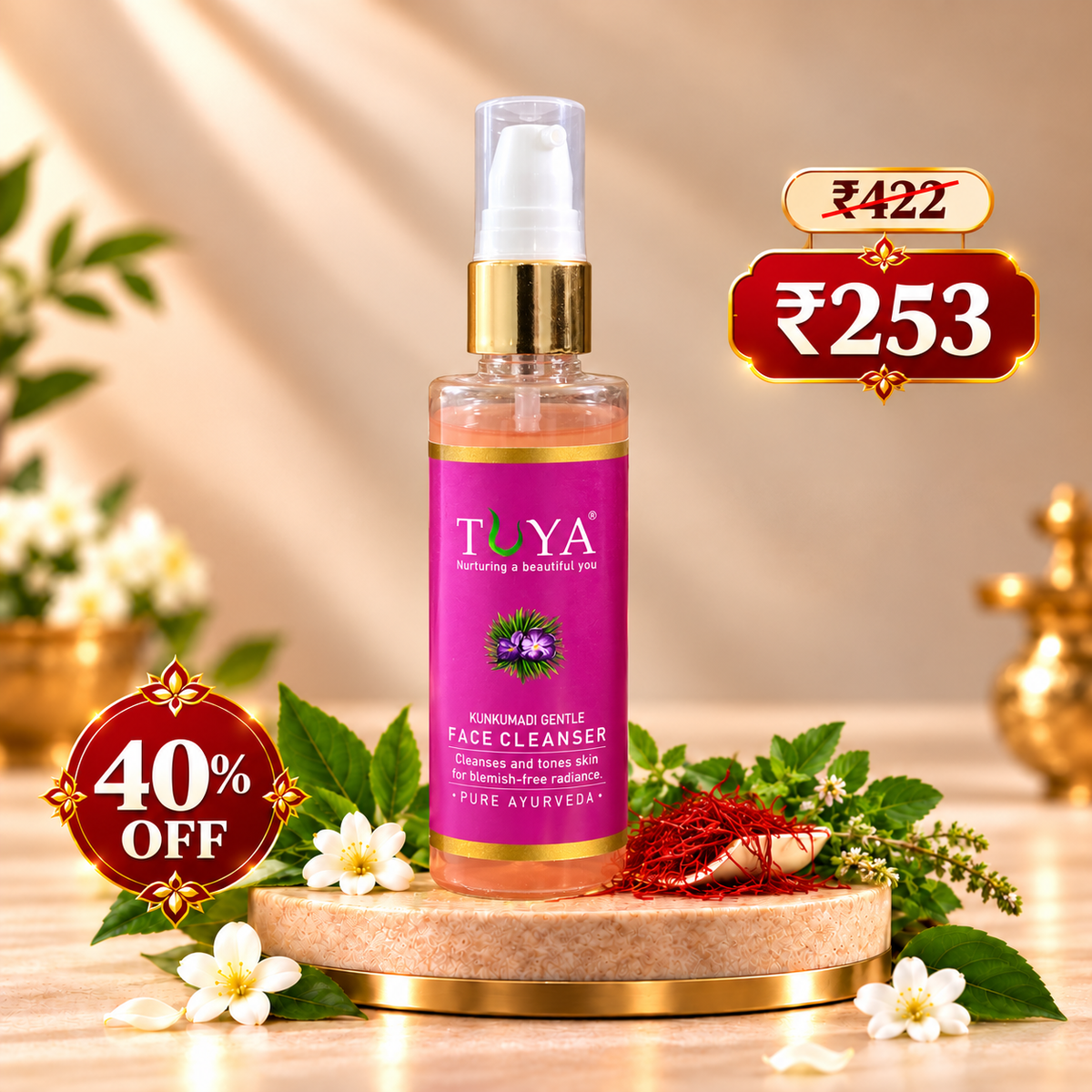 Kunkumadi Face Cleanser