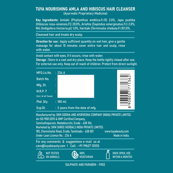 Amla & Hibiscus Hair Cleanser