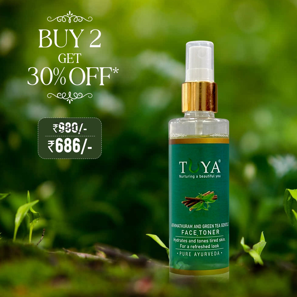 Athimathuram and Green Tea Face Toner 100ml +100ml