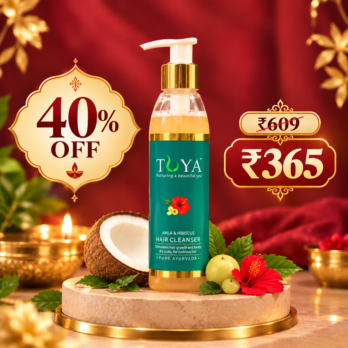 Amla & Hibiscus Hair Cleanser