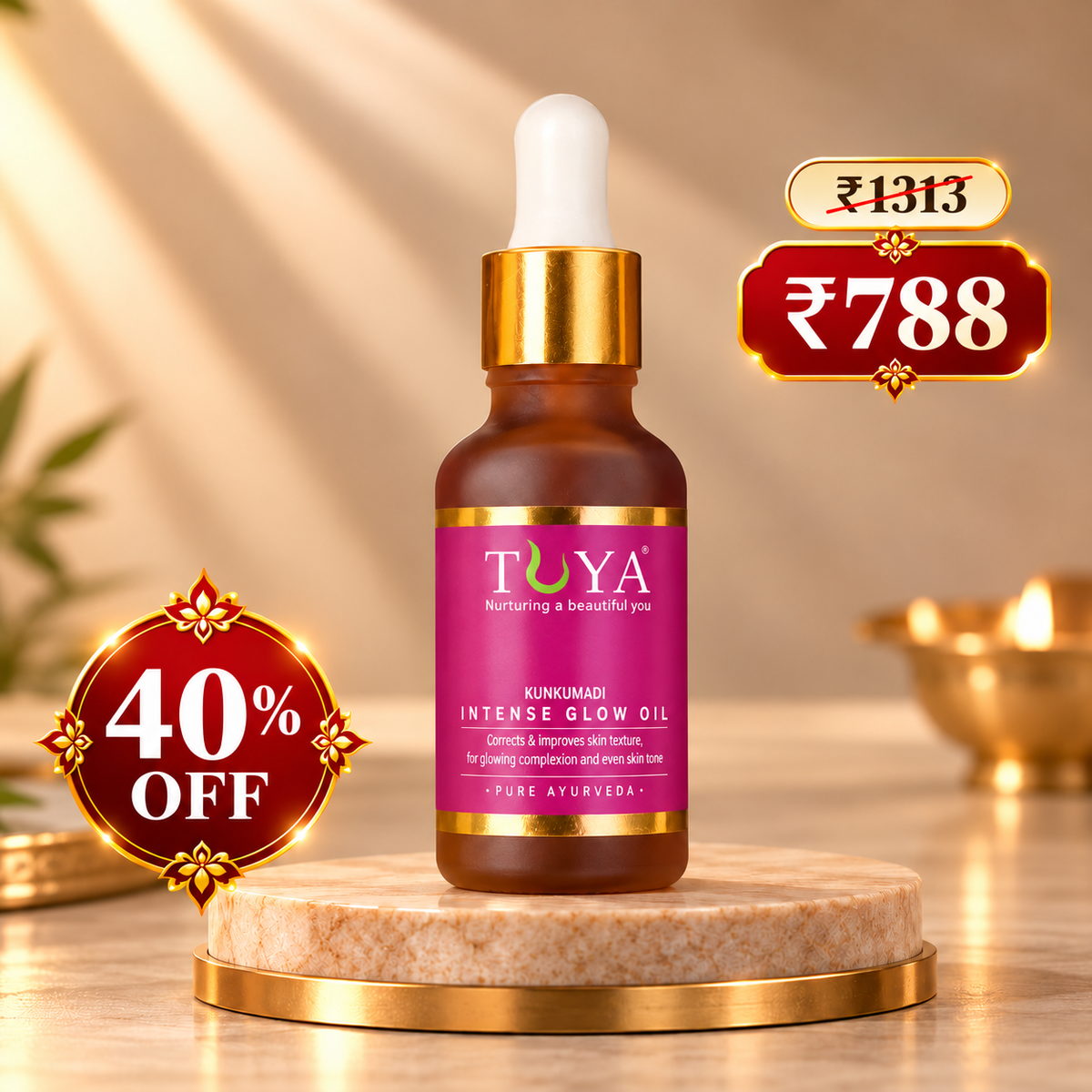 Kunkumadi Intense Glow Oil