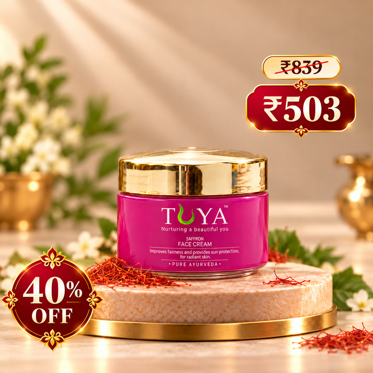 Saffron Face Cream